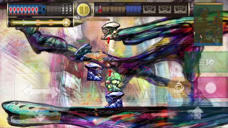 機械が機械を生み続け、そして破壊し合う極彩色のディストピア・アクションゲーム「ヴァルカン 3055」