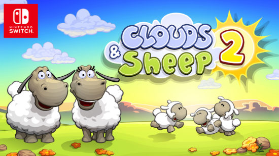 Switchでもふもふヒツジと遊ぼう！ほのぼの系、牧場シミュレーション！ 『クラウド＆シープ２（Clouds & Sheep 2）』が2019年1月17日発売開始！