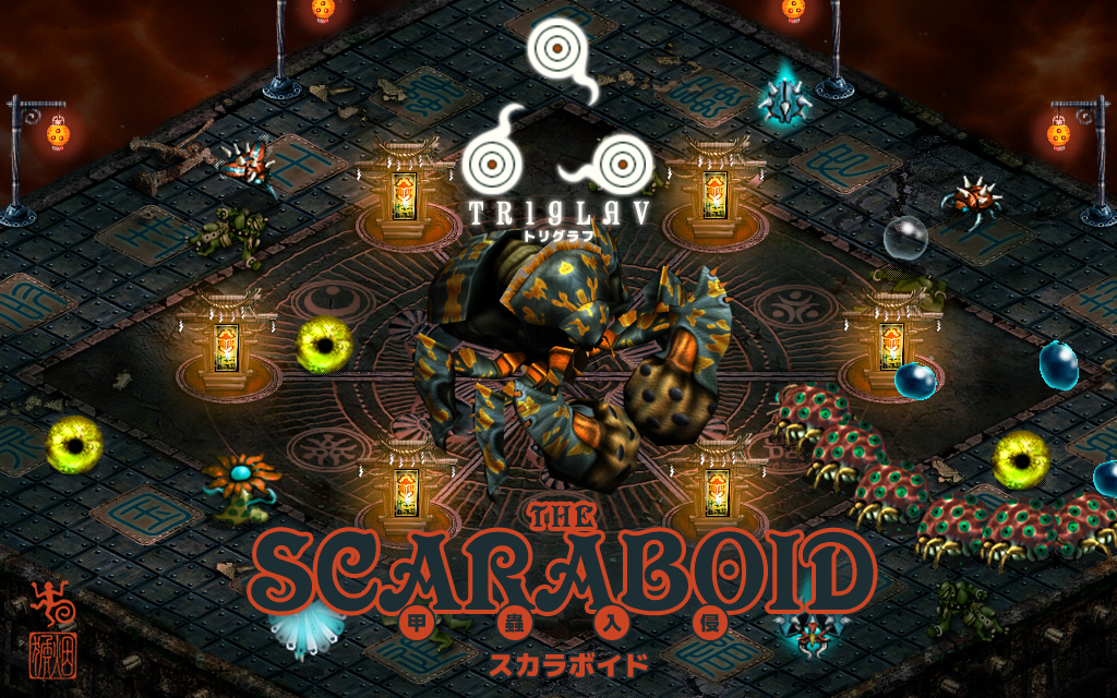 異形の甲蟲たちを阻止せよ！ハクスラRPG「TRIGLAV トリグラフ」が拡張マップ「スカラボイド」を無料リリース