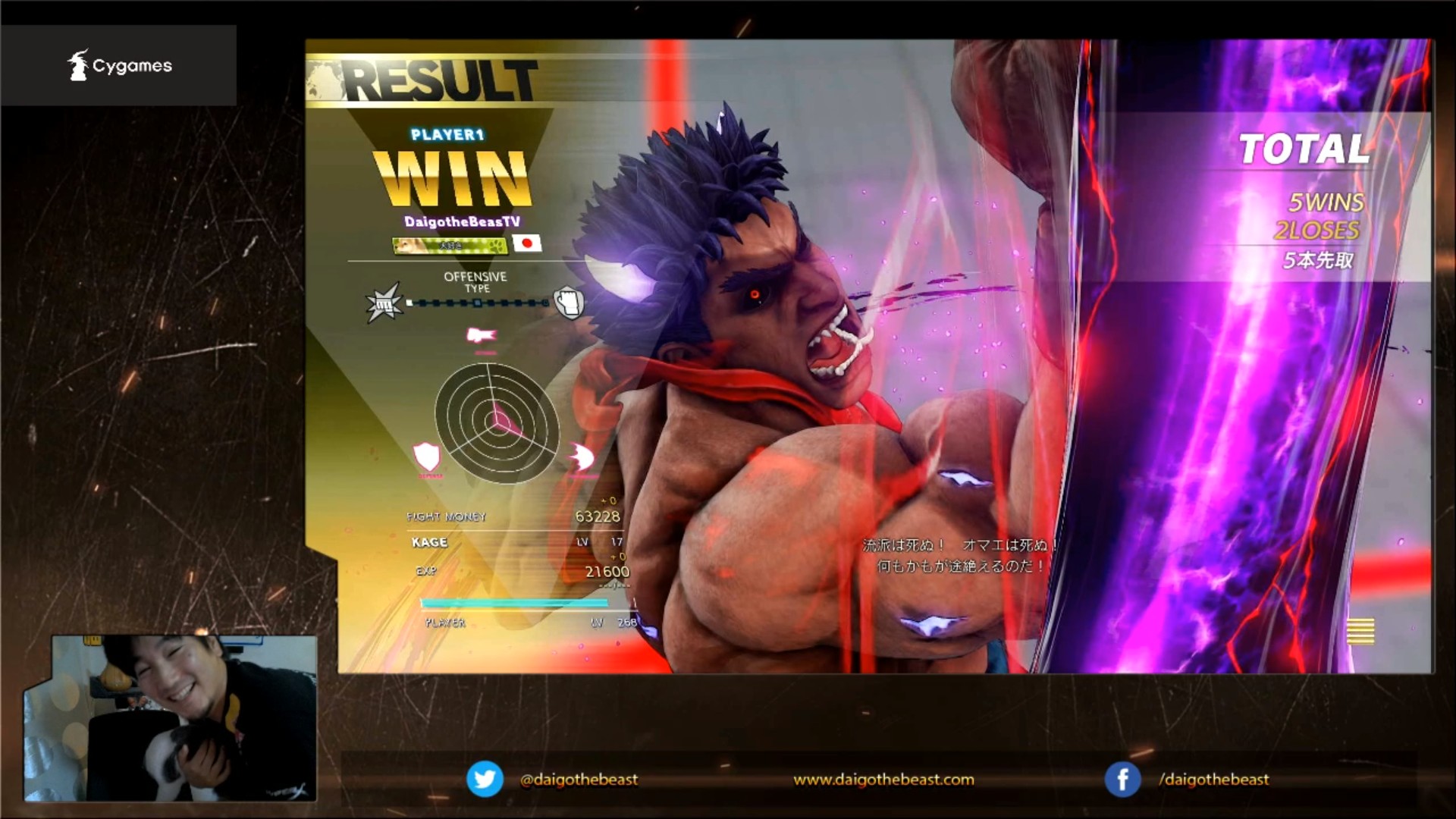 eスポーツおすすめ動画チャンネル：ストリートファイターV編