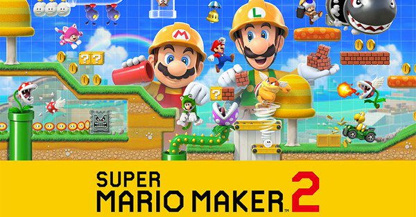 Nintendo Switch「スーパーマリオメーカー 2」が6月28日に発売決定、オンライン12ヶ月利用券付きのセットも