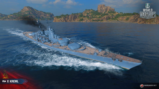 「World of Warships」がアップデートを実施、新ソ連戦艦や新マップを実装