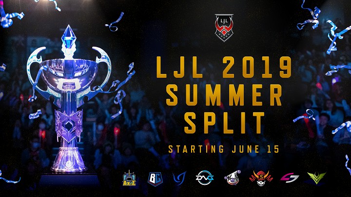 LoLの国内プロリーグ「LJL」が、「LJL 2019 Summer Split」スターティングメンバーを発表