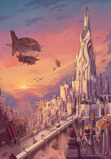 スマホゲーム「MEOW -王国の騎士-」、 主要都市やキャラクターなどの追加情報第2弾を公開