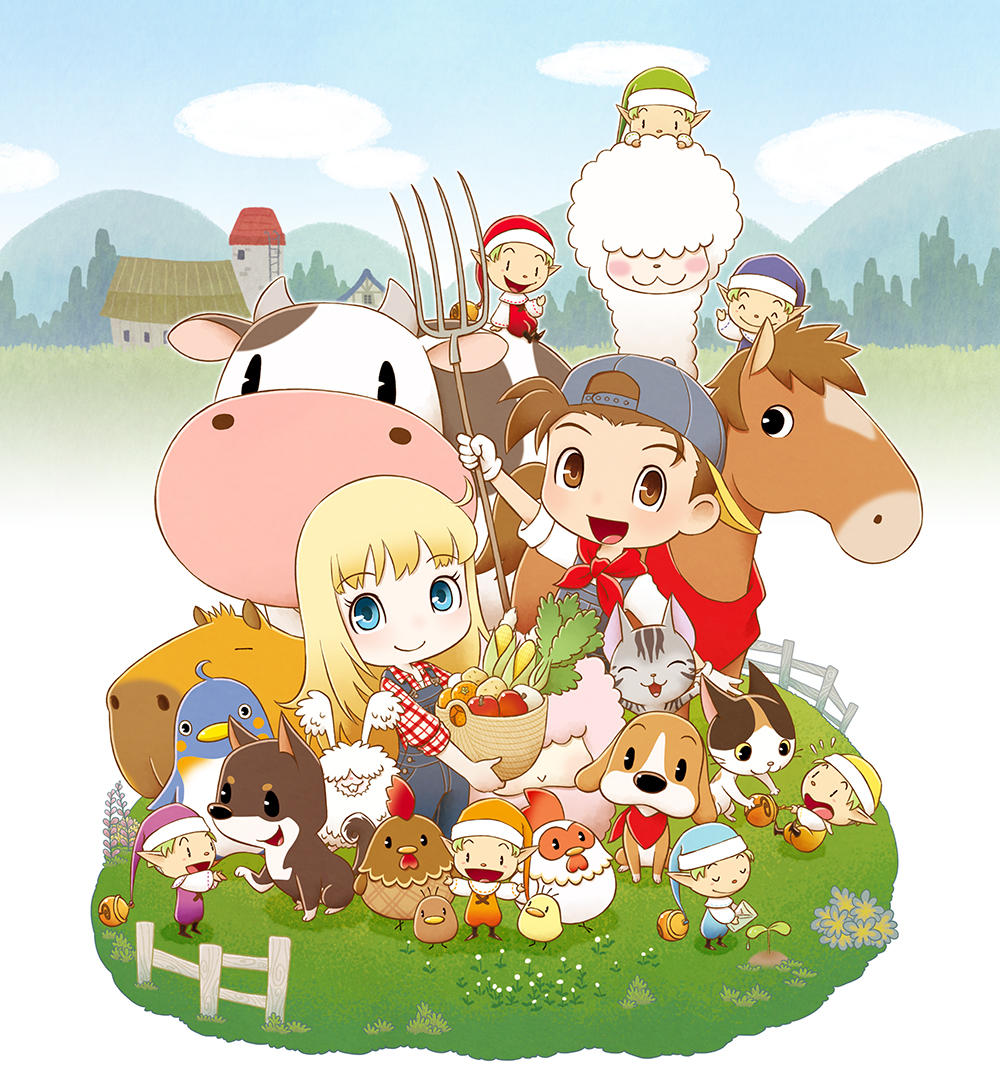 牧場物語 再会のミネラルタウン」がSwitchで10月17日に発売決定