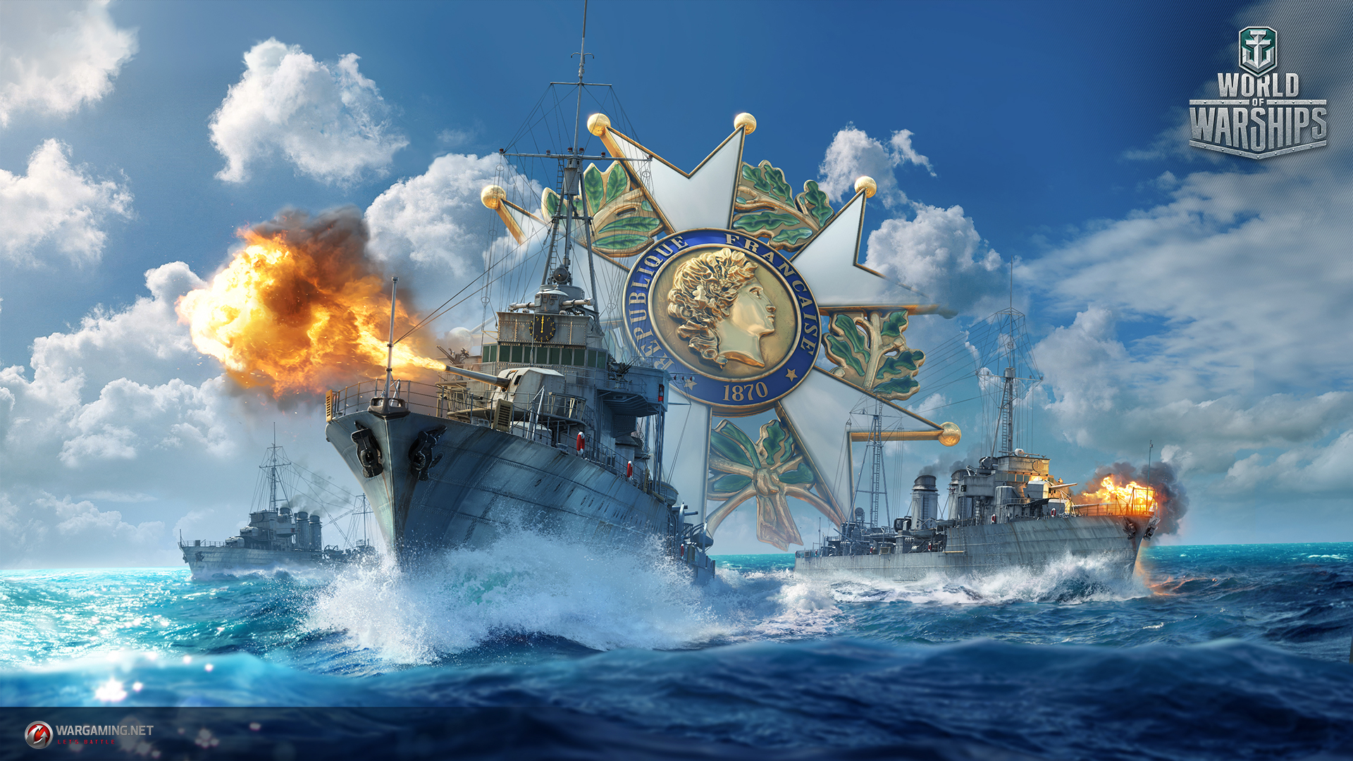 海戦アクション「World of Warships」が0.8.6アップデート、フランス Tier V-IX駆逐艦へのアーリーアクセ…