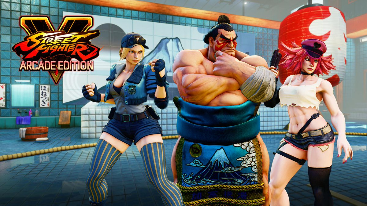 「ストリートファイターＶ AE」に追加キャラクター「エドモンド本田」「ルシア」「ポイズン」が参戦、8月5日から配信開始