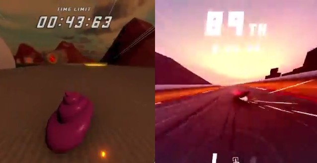 うんこミュージアムの「うんこレース」が、インディーゲーム開発者ksym氏開発のゲームに酷似