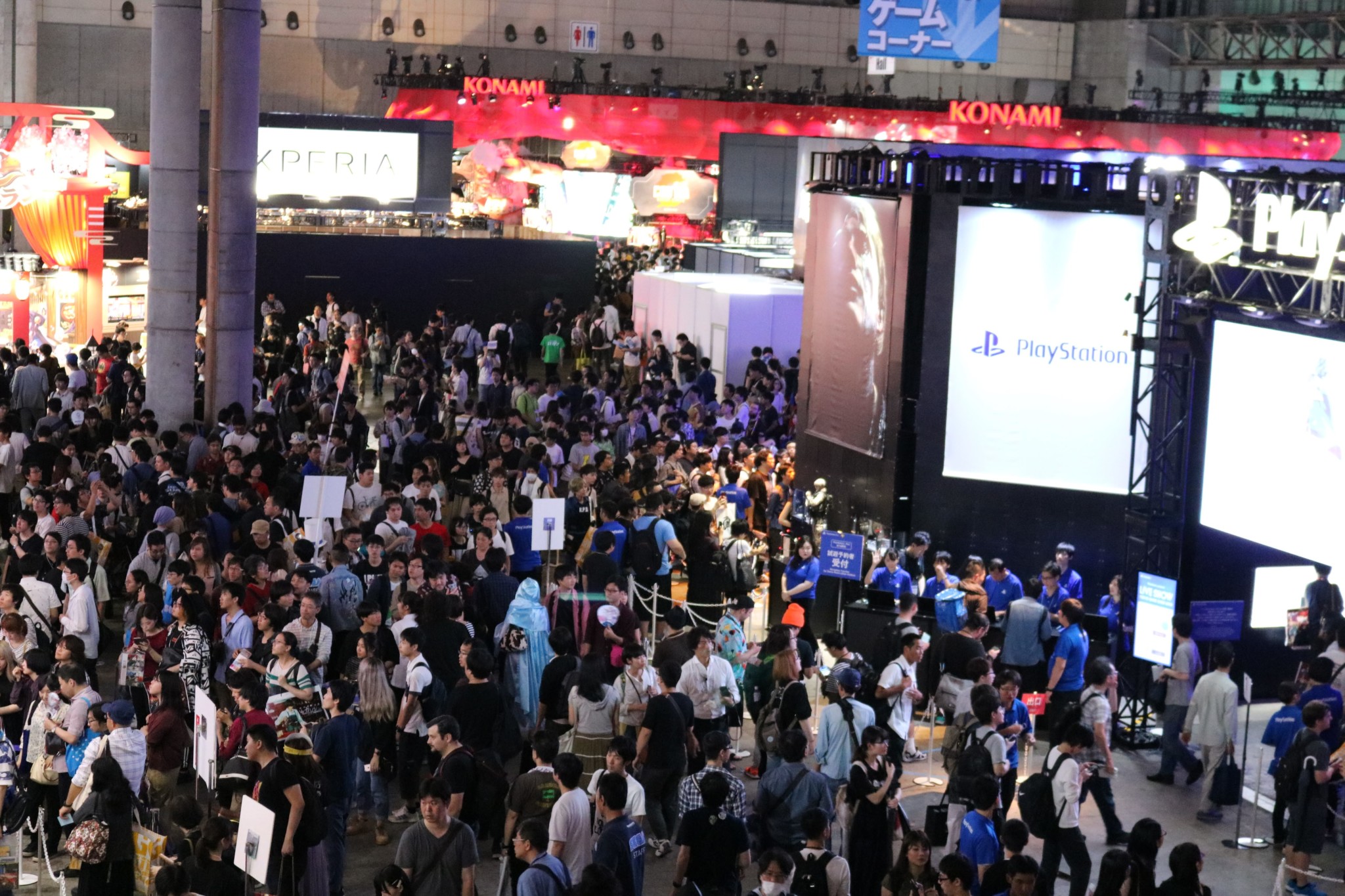 東京ゲームショウ2019の入場者数は3日目時点で昨年より若干減少、総来場者数は27万人前後のペース