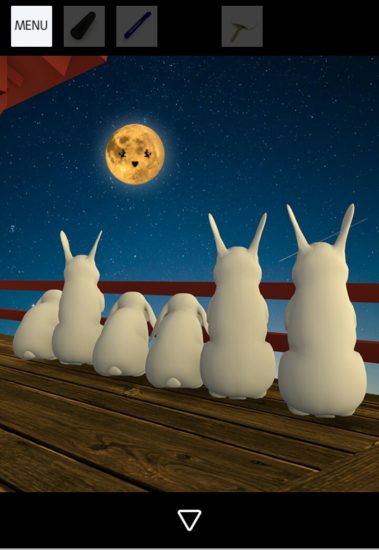 ウサギがたくさん登場するほんわか脱出ゲーム「Otsukimi お月見うさぎとかぐや姫」