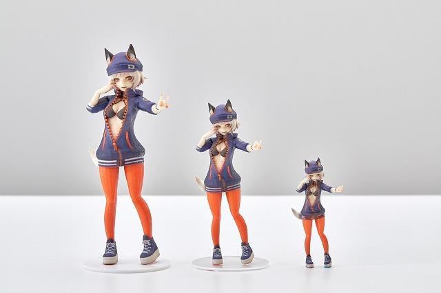 好きなポーズを一点から注文できる3Dフィギュア製造サービス 「クイックフィギュア」が開始