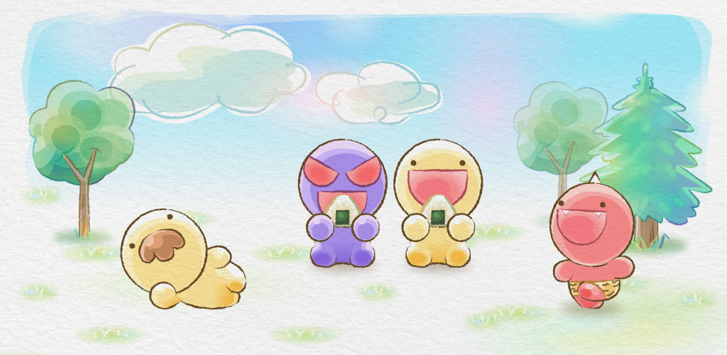かわいいキャラクターが動くスマホ向け脱出ゲーム「ぺこぺこモグモグSOS」配信開始