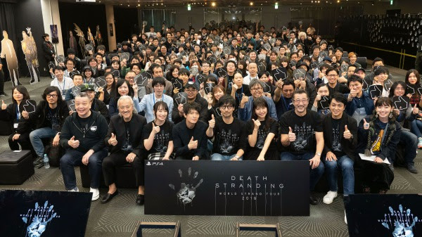 「DEATH STRANDING」発売記念イベントを開催、小島監督のギネス世界記録認定も