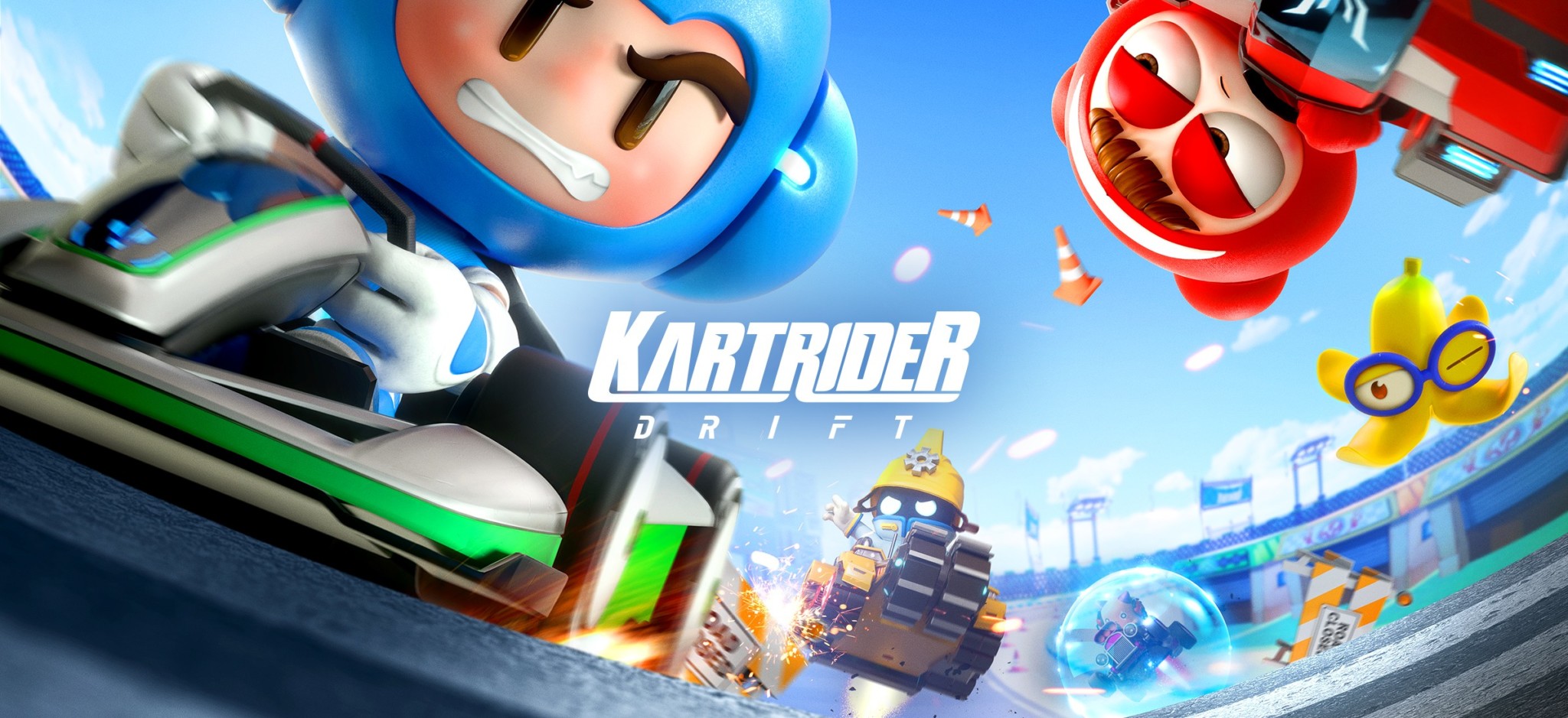 大ヒットした「カートライダー」のシリーズ最新作「KartRider: Drift」を発表