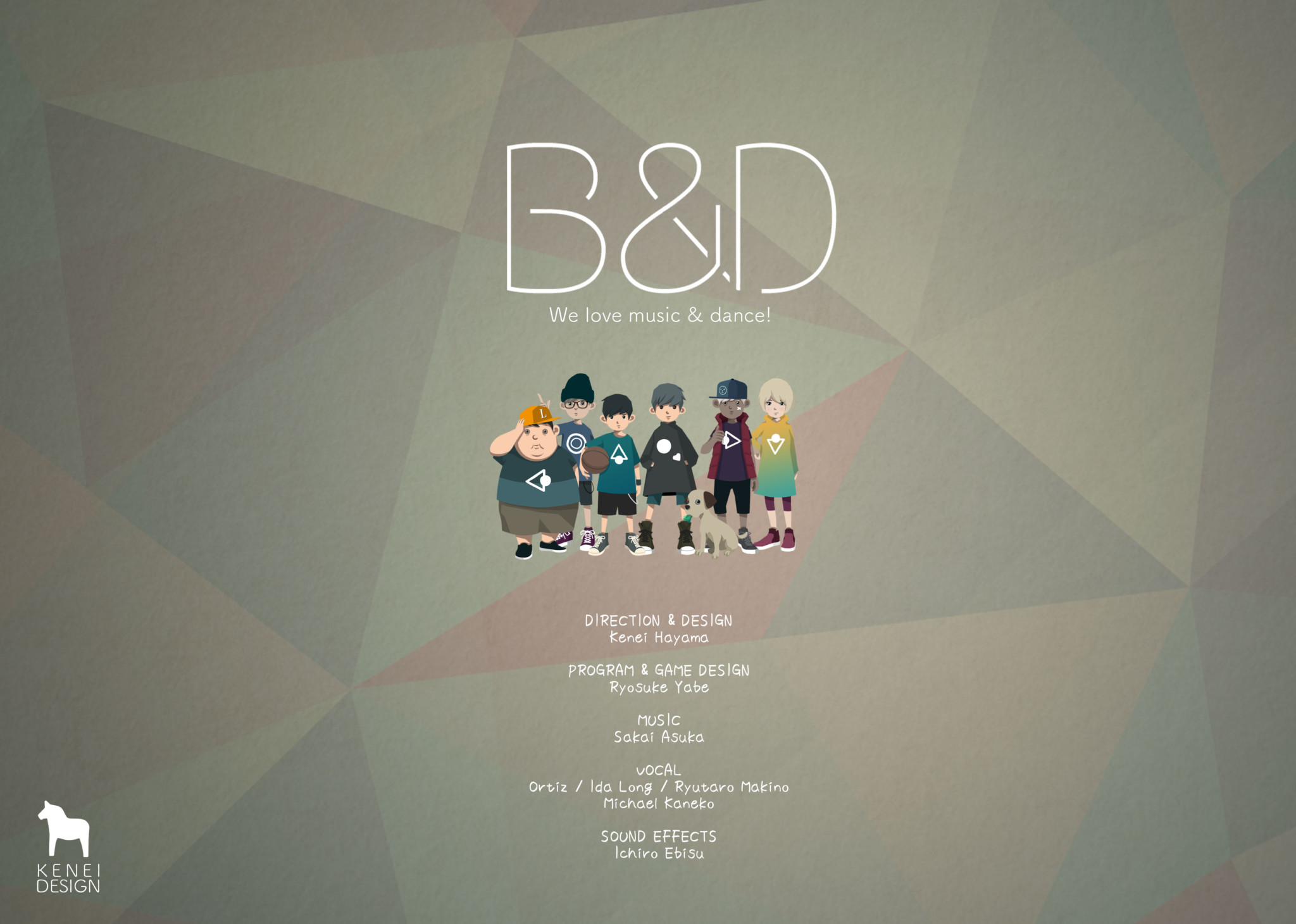 スマホ向けリズムアクションゲーム「B&D」が11月21日、App Storeにて配信開始