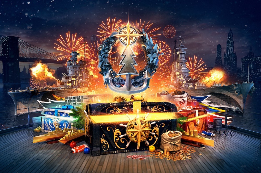 PC向け「World of Warships」年末年始の期間限定ゲーム内イベントを公開