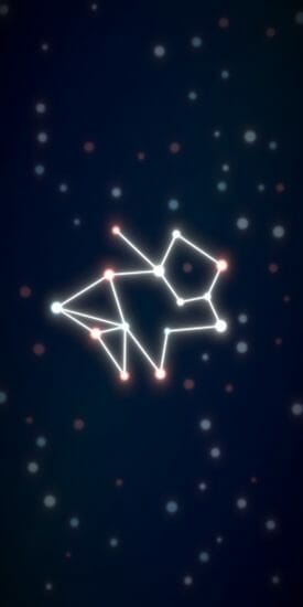 タップだけの簡単操作！自分だけの星座をつくれるゲーム「星つなぎ」配信開始