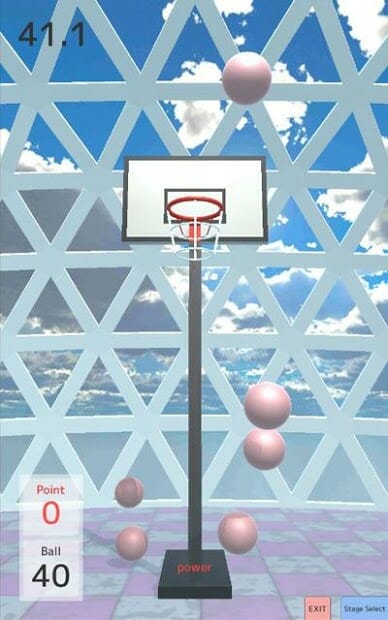 フリースローを決めろ！カジュアルバスケットゲーム「FreeThrow」配信開始