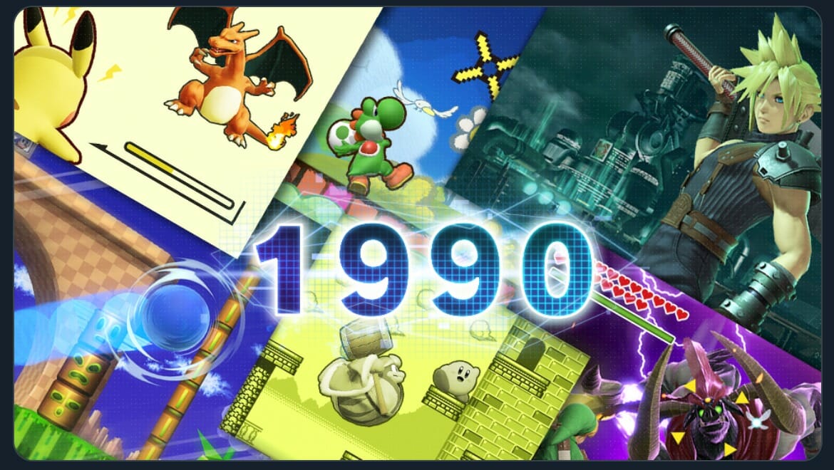「スマブラSP」1990年代生まれのファイター・ステージ限定トーナメントを2月21日から開催