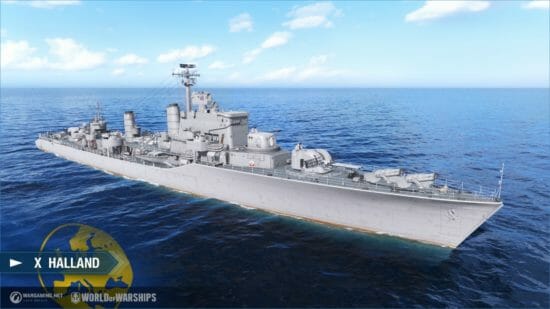 「World of Warships」ヨーロッパの技術ツリーにて全駆逐艦が研究可能に！