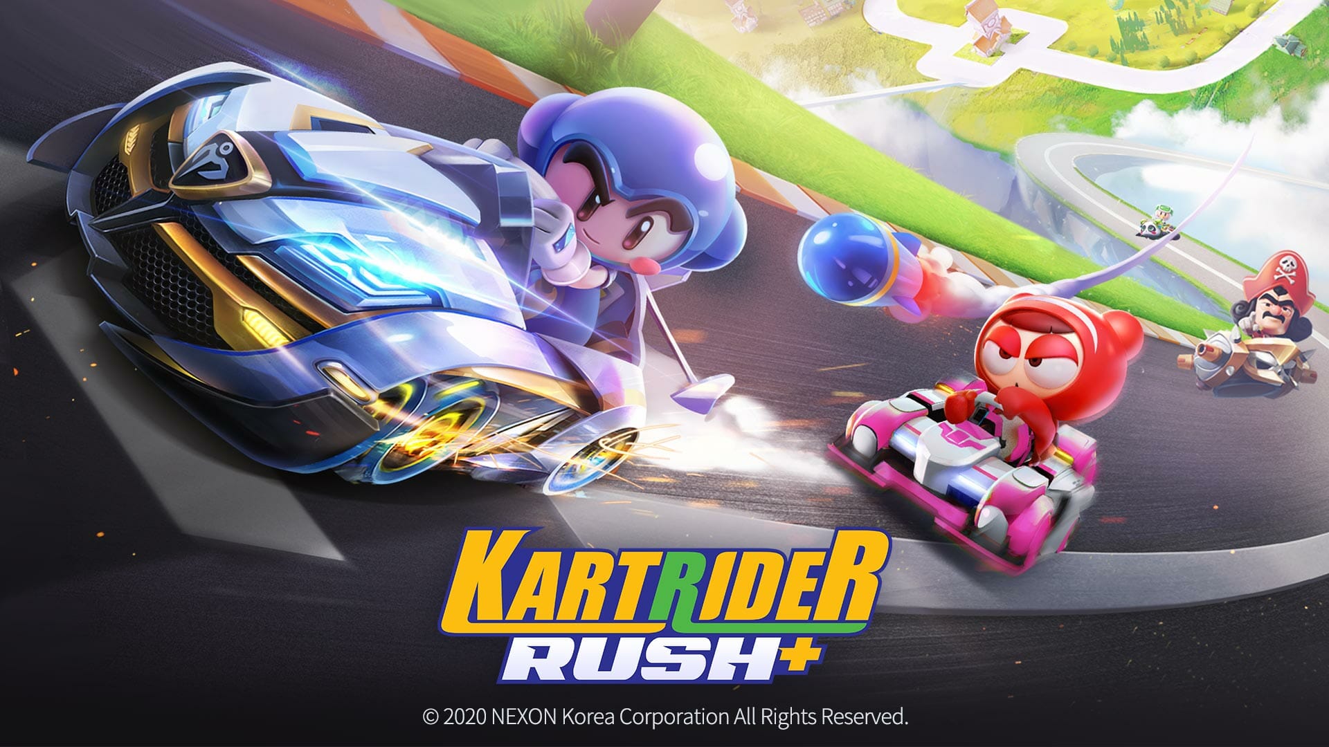 ネクソン、基本無料のカートゲーム「KartRider Rush+」をグローバル向けに配信開始！