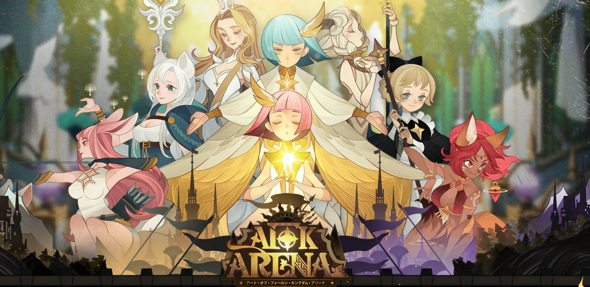 全世界で大ヒット！スマホRPG「AFK アリーナ」が今夏、日本上陸へ！