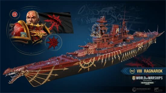 「World of Warships」×「WARHAMMER 40,000」！コラボ艦長やコラボ艦艇が登場！