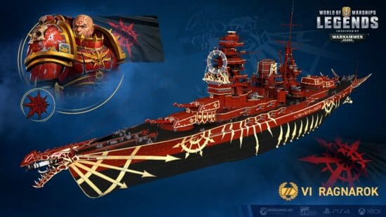「World of Warships」×「WARHAMMER 40,000」！コラボ艦長やコラボ艦艇が登場！