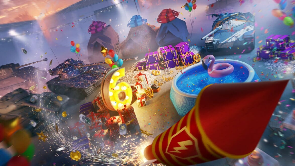 「World of Tanks Blitz」サービス開始6周年！ゲームグラフィックアップデート機能を実装！