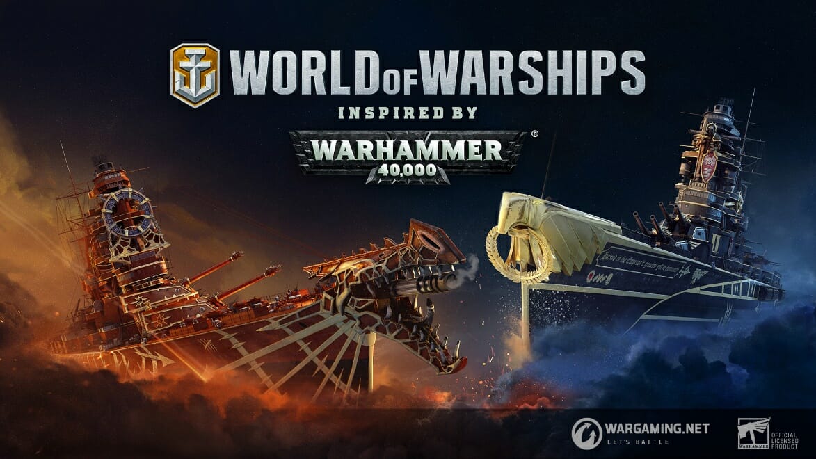 「World of Warships」と「WARHAMMER 40,000」が初の同時コラボ開始！