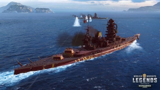 アメリカ巡洋艦がアーリーアクセスで登場！「World of Warships: Legends」×「WARHAMMER 40,000」コラボ開始！