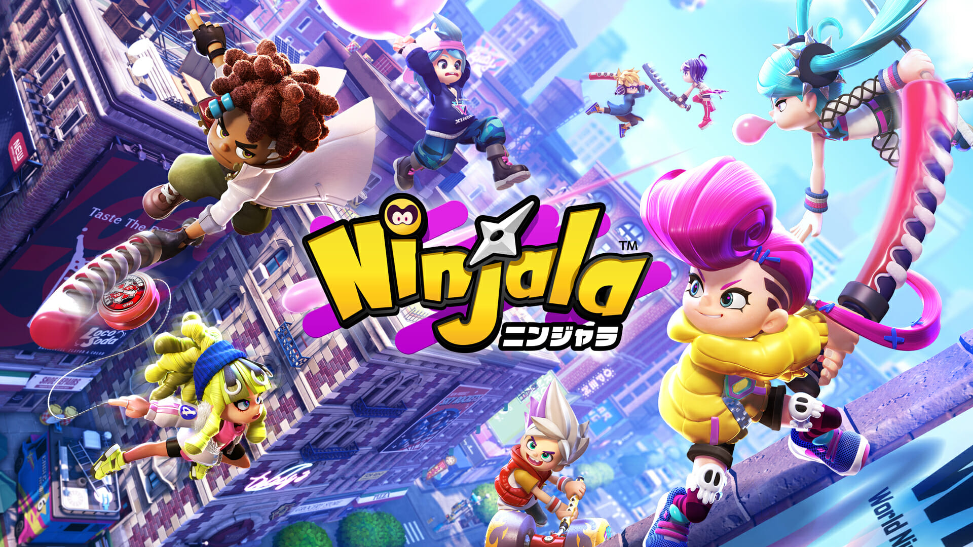 現代の忍者となって戦え！Switch向けアクションゲーム「ニンジャラ」配信開始！