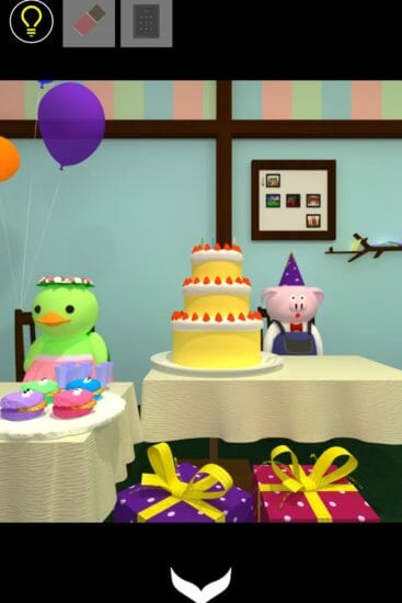 バースデーパーティー （Birthday Party） 攻略 その2(タブレットの謎～スプーン入手まで)