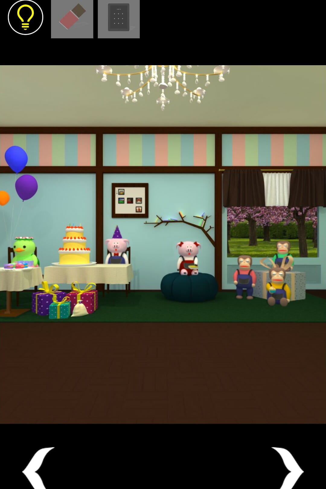 バースデーパーティー （Birthday Party） 攻略 その2(タブレットの謎～スプーン入手まで)