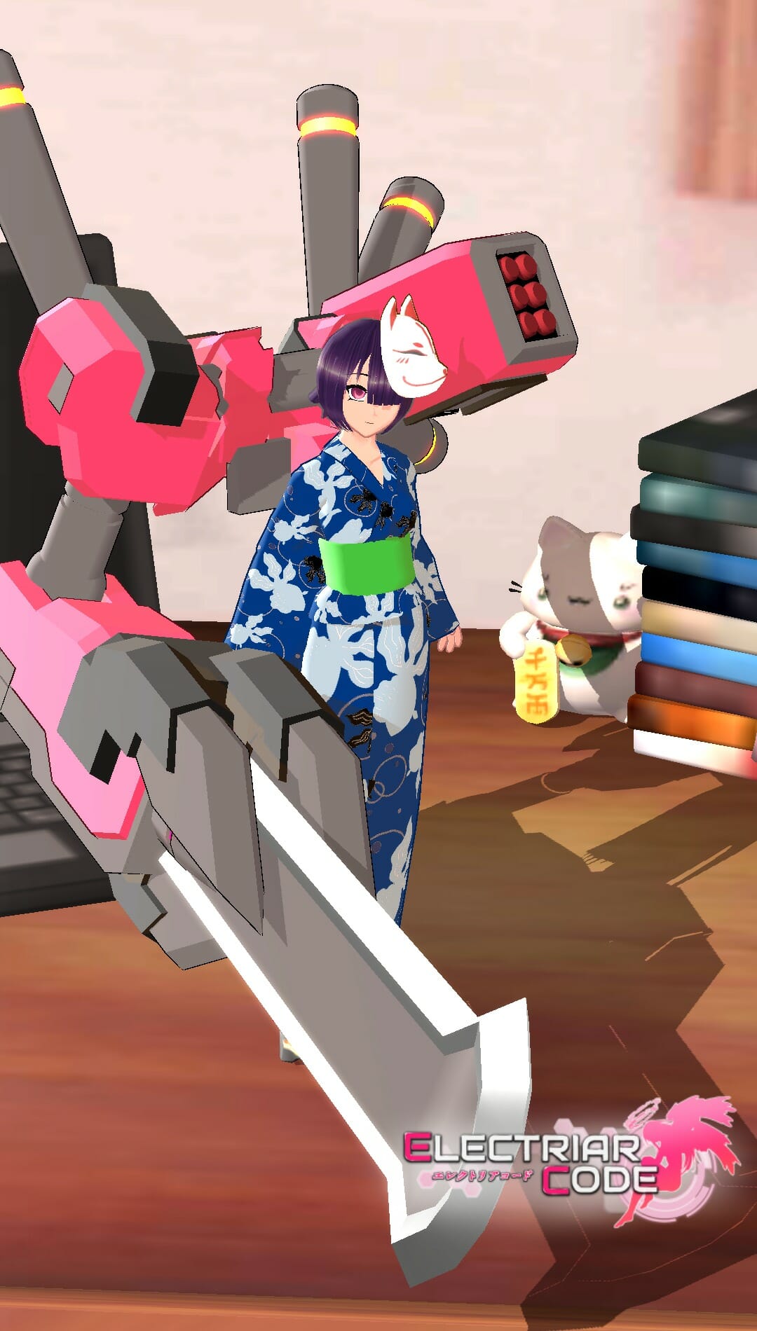 AI美少女が浴衣姿に！「エレクトリアコード」に新ストーリー「伝説の剣豪」を追加！
