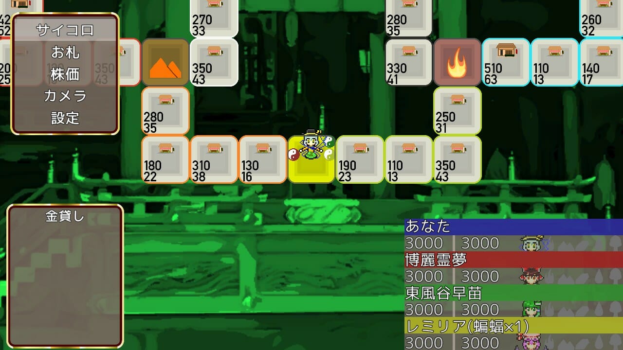 空前絶後のすごろくブーム到来！？Steamでマネーゲーム「東方金株店」の早期アクセス開始！