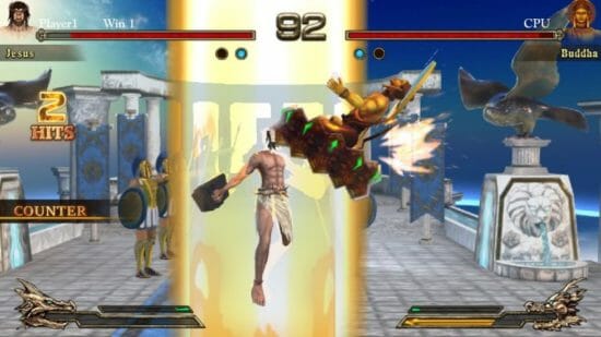 神々が戦う格闘ゲーム「Fight of Gods」のパッケージ版が12月24日に発売！
