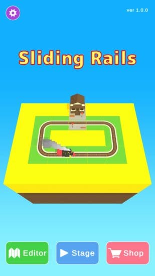 汽車を終点駅に導くパズルゲーム「Sliding Rails」が9月3日に配信開始！