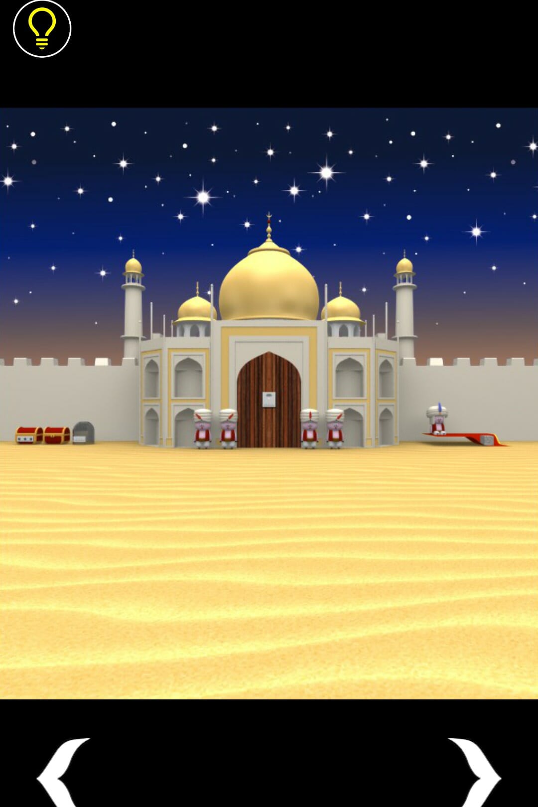 アラビアンナイト（Arabian Nights） 攻略 その1(羽の向き確認～ハンマー入手まで)