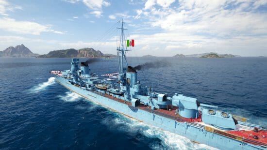 「World of Warships: Legends」イタリア巡洋艦のアーリーアクセス開始！