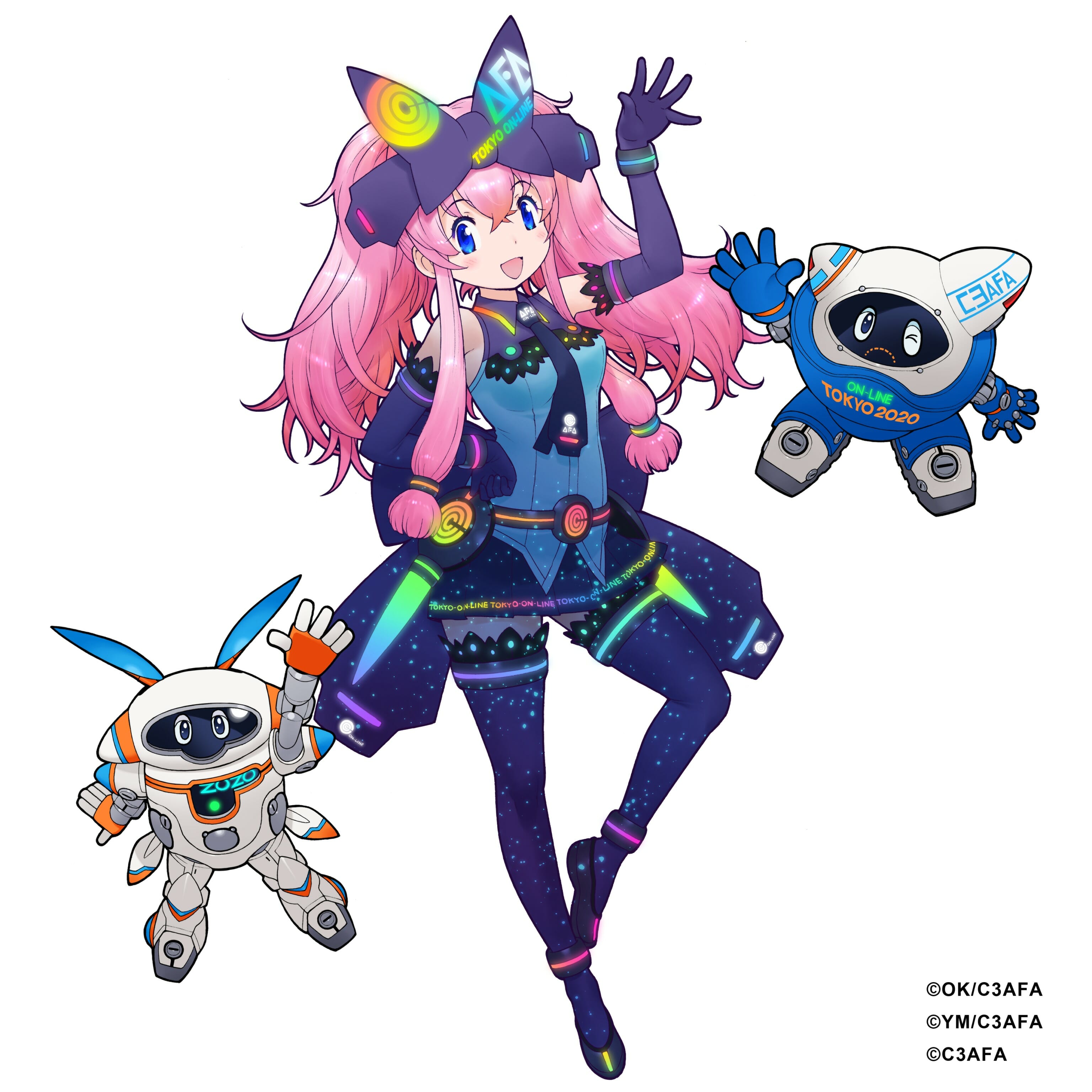キャラクターとホビーの祭典「C3AFA TOKYO2020 ON-LINE」メインビジュアルを発表！