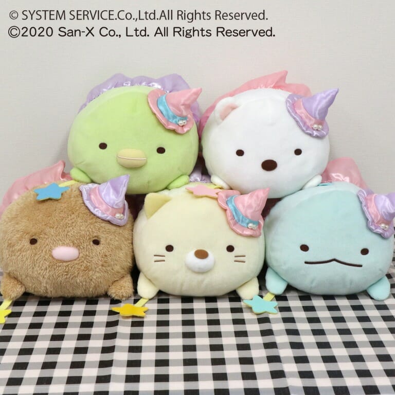 人気キャラ「すみっコぐらし」のぬいぐるみが「トレバ」に登場！