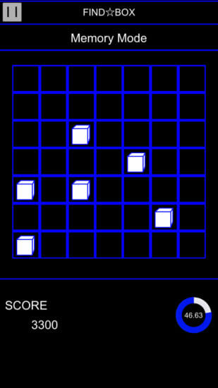 記憶力の限界に挑戦だ！カジュアルゲーム「FindBox」がアプリストアで配信開始！