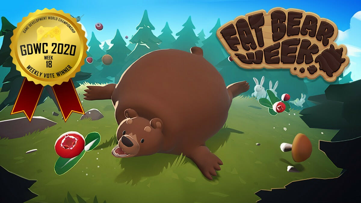 ゲーム開発世界選手権で「Team Fat Bears」が開発した「Fat Bear Week」が1位に！