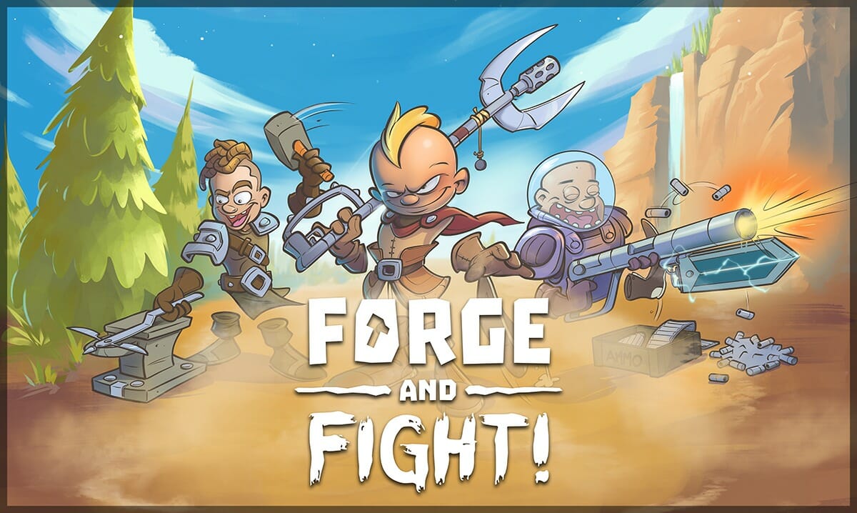 オリジナル武器を作って戦え Forge And Fight がsteamで配信開始 Sqoolnetゲーム研究室