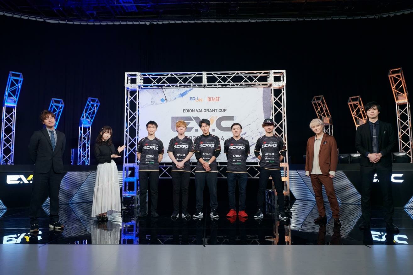 「VALORANT」招待制大会「EDION VALORANT CUP」の優勝は「SCARZ」に！