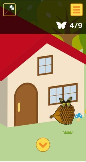 名探偵ひよこ2 別荘編 攻略 その3(チョウチョ探し)