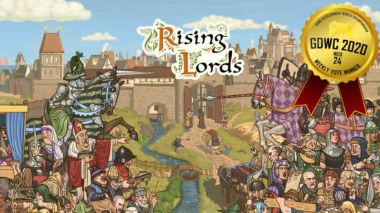 「ゲーム開発世界選手権」先週のファン投票1位はドイツのゲームスタジオArgonwoodが制作した「Rising Lords」