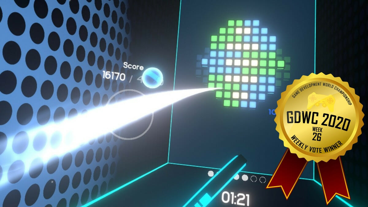 ゲーム開発世界選手権、今週の1位はVRアーケードゲーム「Quash」に