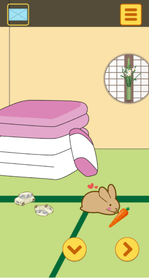名探偵ひよこ3 自宅編 攻略 その3(ピザの具確認～脱出)